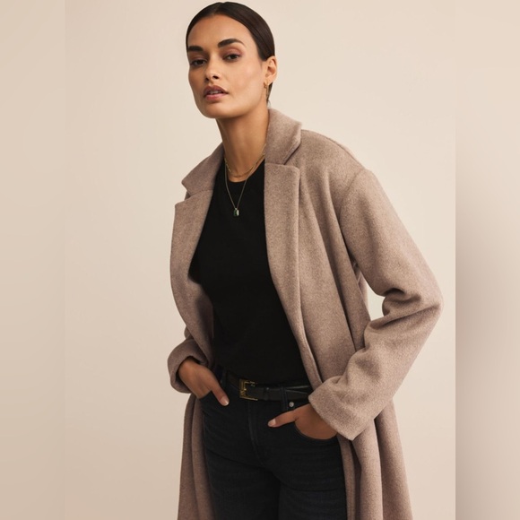Z SUPPLY Mason Luxe Coat – Taupe – Size Small – Excellent Condition 🤎 - Picture 4 of 13